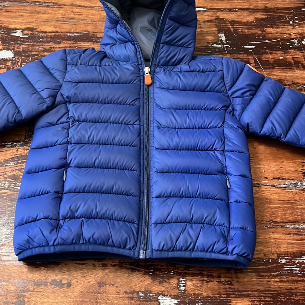 NWOT Save The Duck Lightweight Puffer Jacket Kids 4 - Picture 8 of 17